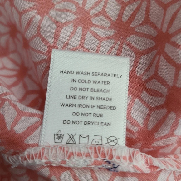 Roberta Roller Rabbit Fringe Off Shoulder Top XS - Picture 7 of 7